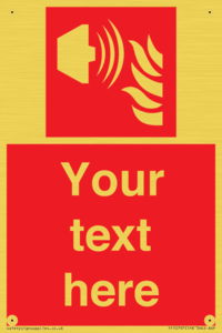 Custom Fire: Fire alarm sounder